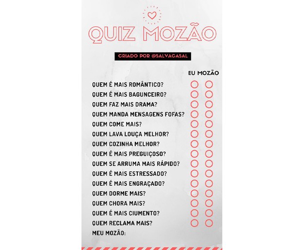 200 perguntas para namorado(a): divertidas, fofas, picantes e mais