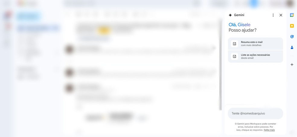  Reprodução/Gisele Souza