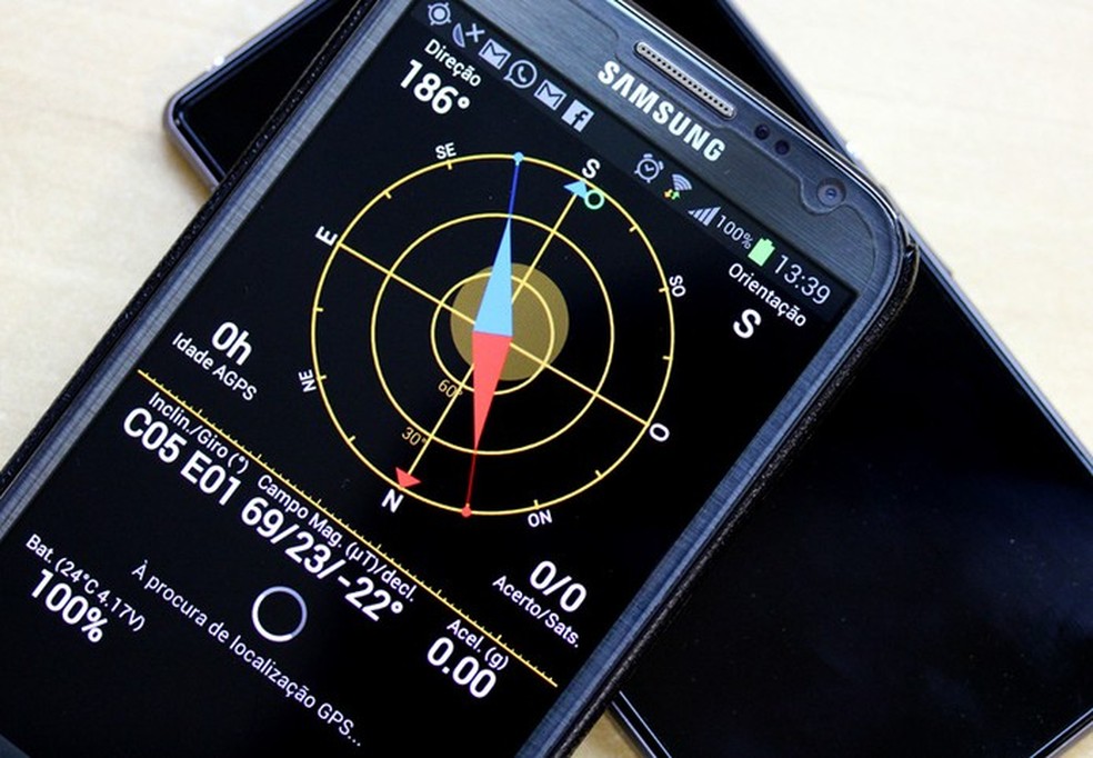 O GPS é um recurso básico que integram os novos smartphones — Foto:  Allan Melo / TechTudo