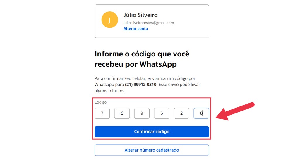  Reprodução/Júlia Silveira