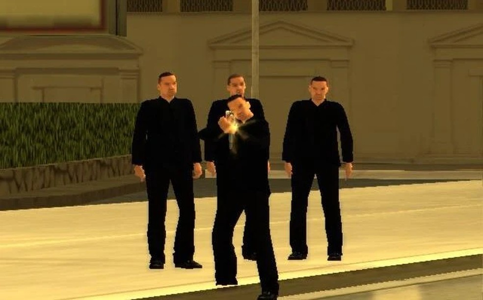 A Tríade controla um Casino e apoia CJ em sua jornada — Foto: Reprodução/GTA Wiki