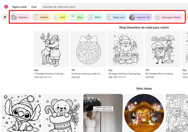 10 Desenhos De Natal Para Colorir E Imprimir S Escola