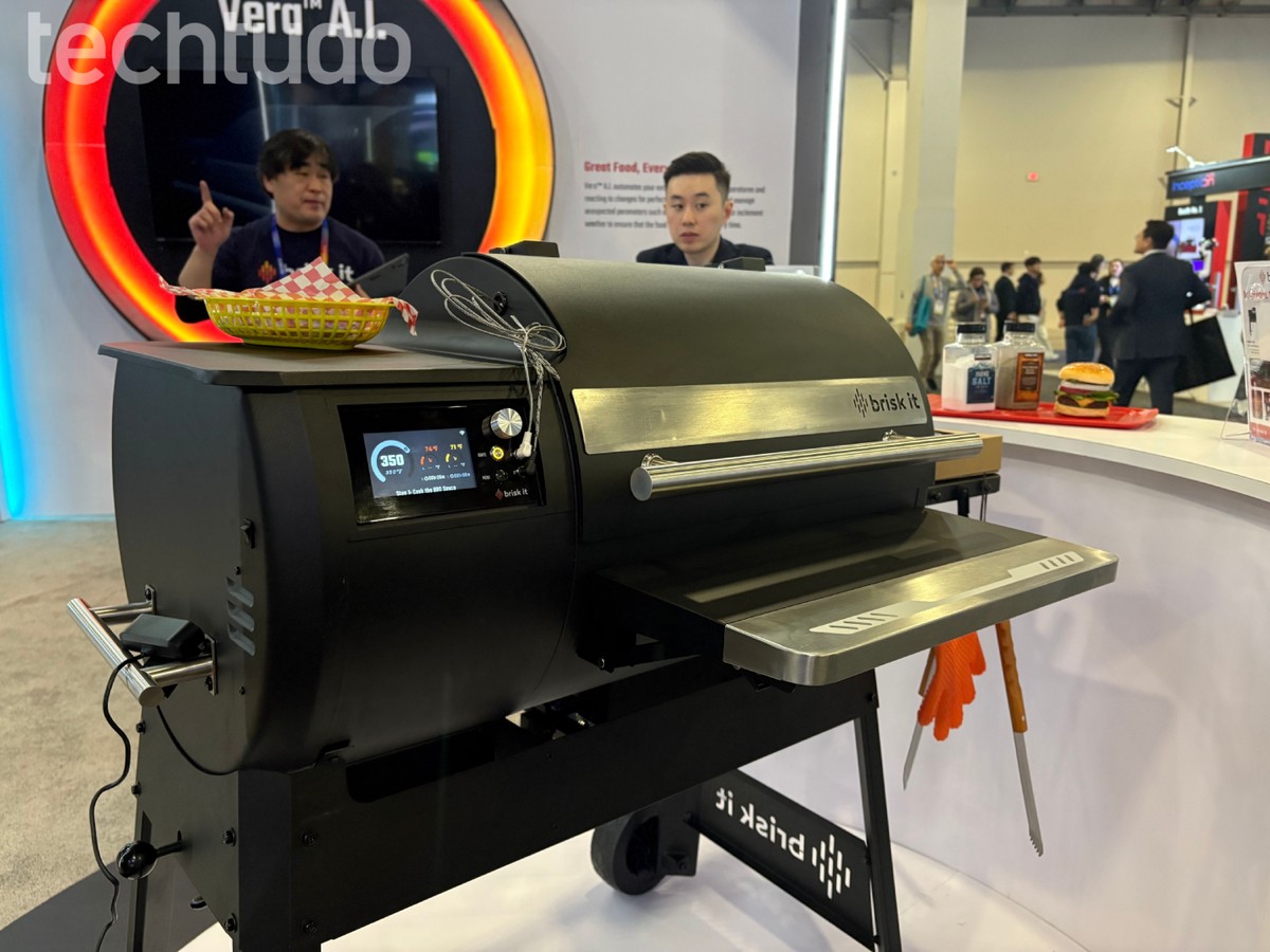 Churrasqueira com IA? Conheça o modelo inteligente anunciado na CES 2025