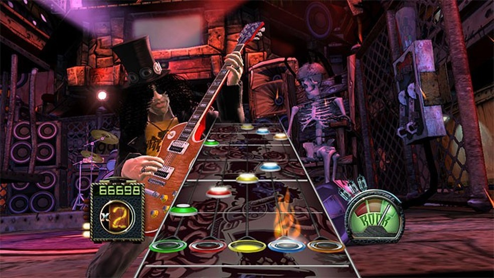 Jogo de PS2: Guitar Hero