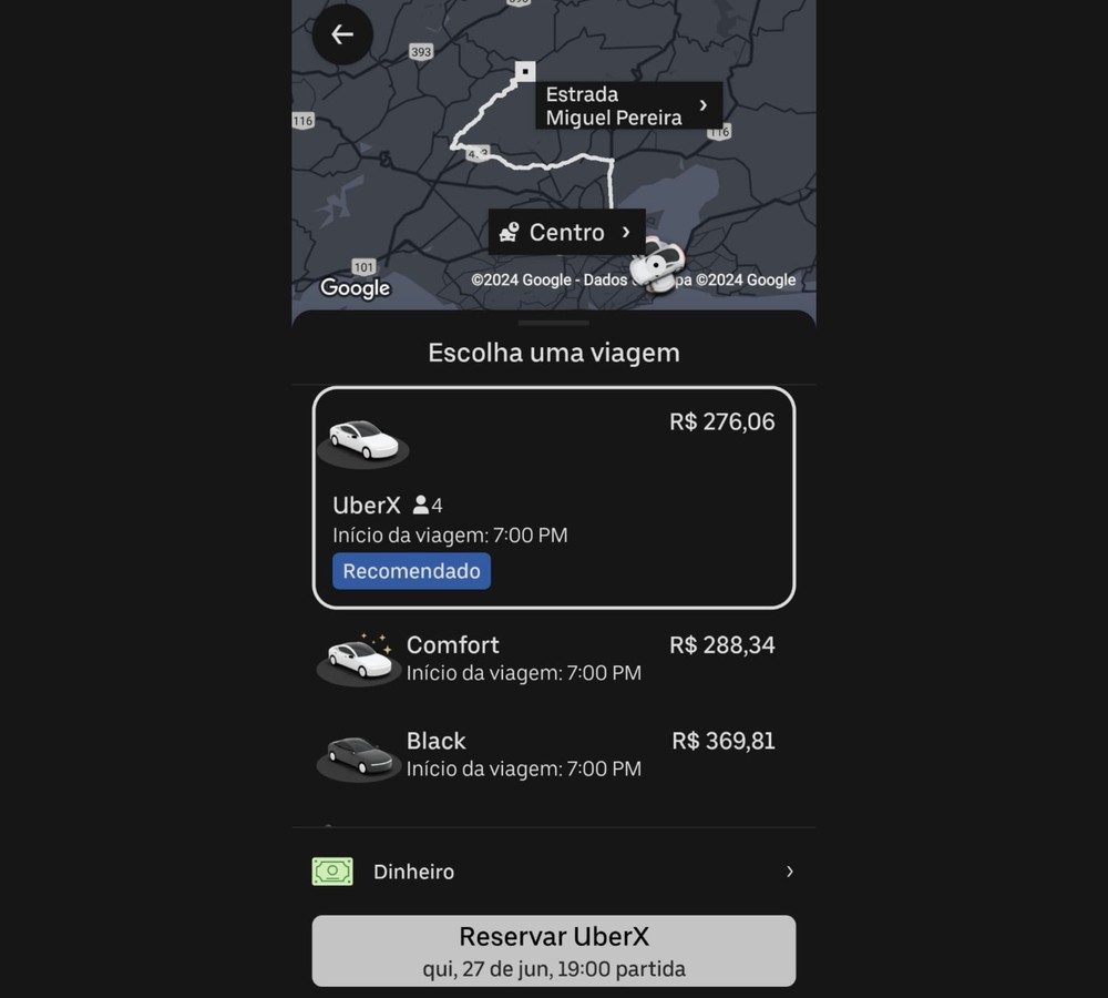 Quanto custa 100 km de Uber? Veja resultado de testes e saiba calcular
