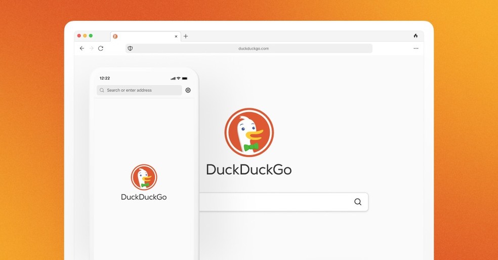DuckDuckGo does not collect any type of log about users' activities on the web — Photo: Reproduction/DuckDuckGo