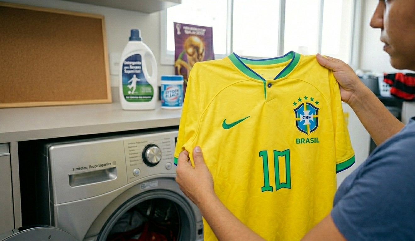 Como lavar camisa de futebol na máquina? Veja 8 dicas para Copa do Mundo